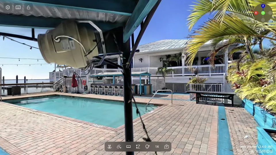 The Hula Bay Pool 3D scan